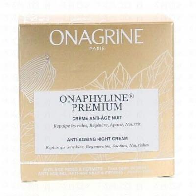 ONAGRINE  Onaphyline Premium Cr&egrave;me Nuit Anti-Rides 50ml