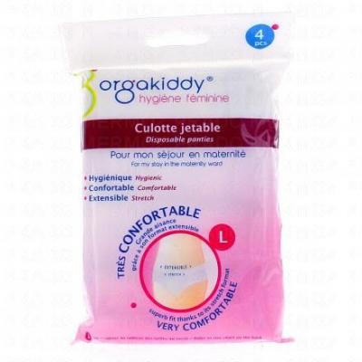 ORGAKIDDY  Culotte maternit&eacute; jetable Taille L 46-48