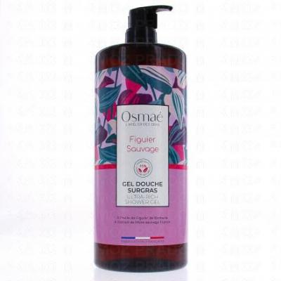 OSMAE Gel Douche Surgras Figuier Sauvage  - La Pompe De 1l