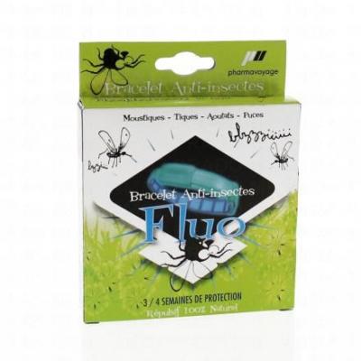 PHARMA VOYAGE Pharmavoyage Bracelet Anti-Moustiques R&eacute;pulsif 100% Naturel 1 Unit&eacute;