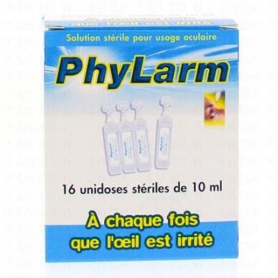 PHYLARM  Solution ophtalmique st&eacute;rile 10ml bo&icirc;te de 16 unidoses