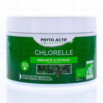 PHYTO ACTIF PHYTO-ACTIF Chlorelle immunit&eacute;et fatigue 300 comprim&eacute;s