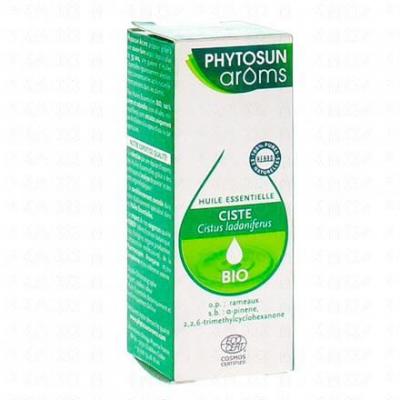 PHYTOSUN AROMS Phytosun Ar&ocirc;ms Cistus Huile Essentielle Bio 5ml