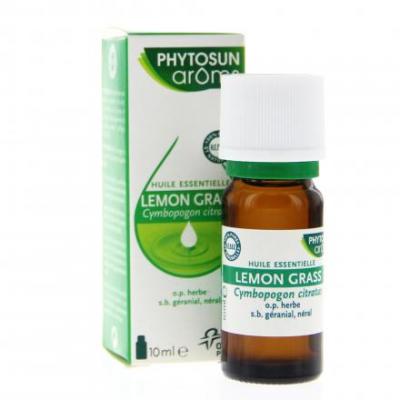 PHYTOSUN  ar&ocirc;ms huile essentielle lemon grass 10ml 