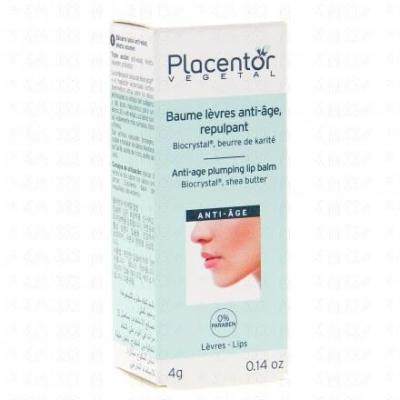 PLACENTOR  - Baume l&egrave;vres anti-&acirc;ge repulpant stick 4g