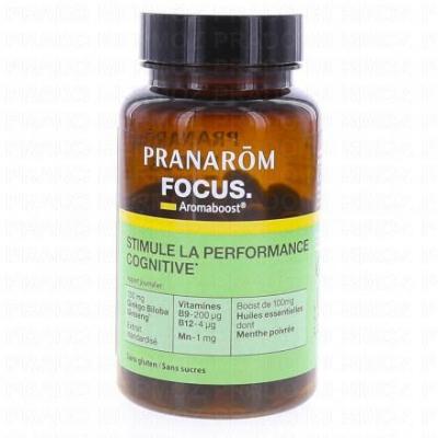 PRANAROM  - compl&eacute;ment alimentaire focus - 60 capsules