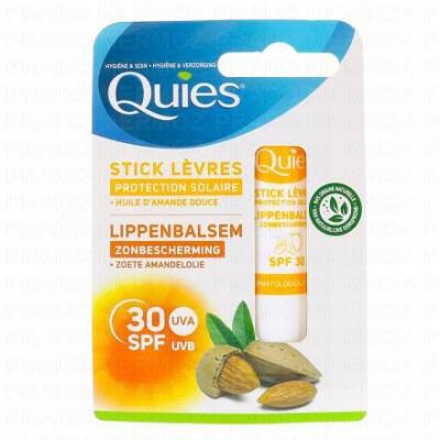 QUIES  Stick L&egrave;vres Protection Solaire SPF30 4,5g