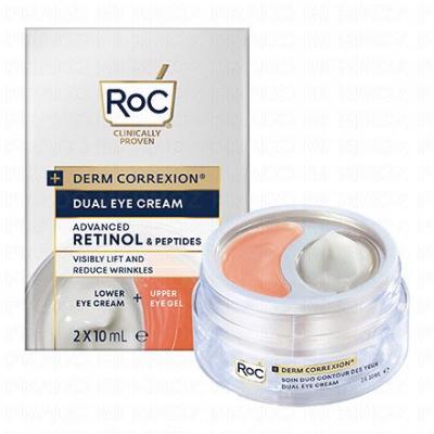 ROC  Derm Correxion Duo Soin Contour Des Yeux Lift Anti-Rides 2 X 10 Ml