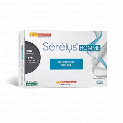 SERELYS S&eacute;r&eacute;lys HOMME 30 g&eacute;lules v&eacute;g&eacute;tales, 1 mois
