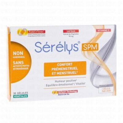 SERELYS S&eacute;r&eacute;lys SPM Confort 30 G&eacute;lules V&eacute;g&eacute;tales - Bo&icirc;te 30 g&eacute;lules