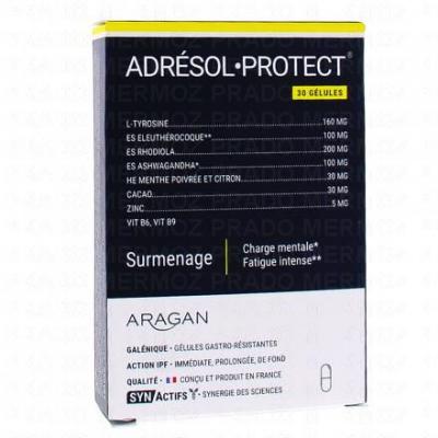 ARAGAN Adr&eacute;sol Protect x30 g&eacute;lules Surmenage Synactifs