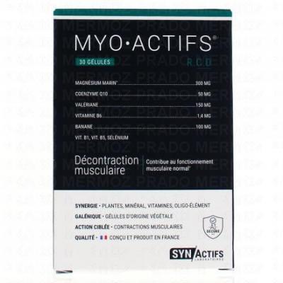 ARAGAN Myoactif 30 g&eacute;lules D&eacute;contraction musculaire Synactifs