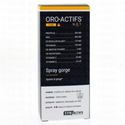 ARAGAN Synactifs Oroactifs S Buc Fl Pulv/15Ml