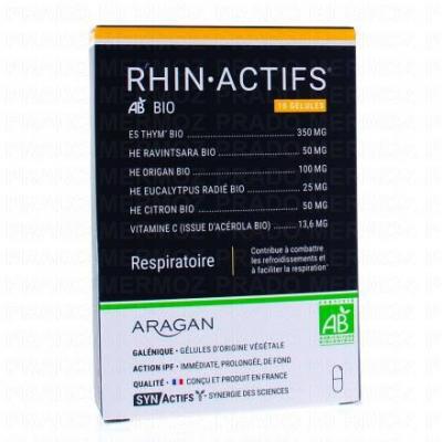ARAGAN RhinActifs Bio 10 g&eacute;lules Respiratoire Synactifs