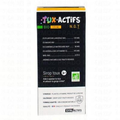 ARAGAN Synactifs Tux Actifs N.G.T. Bio 125ml