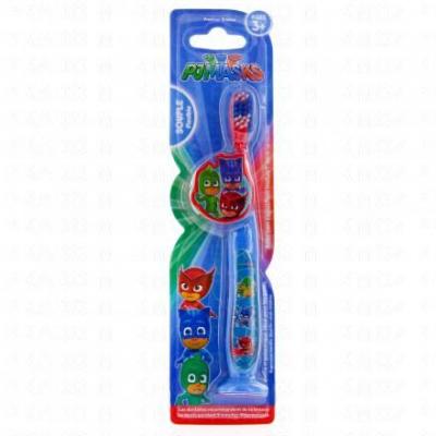 TINOKOU  Brosse &agrave; dents ergonomique Pjmasks pour enfants
