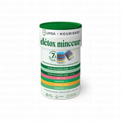 UPSA  X Nourished Gummies 7 en 1 D&eacute;tox Minceur - Bo&icirc;te 30 gummies