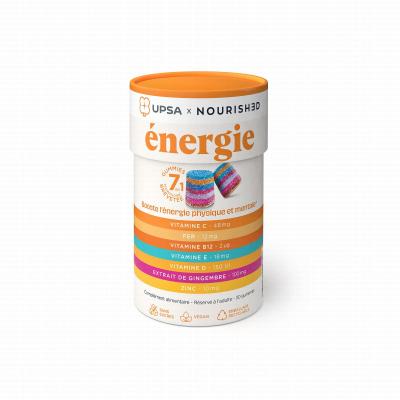 UPSA  x Nourished Gummies 7 en 1 Energie 30 gummies