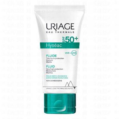 URIAGE  Hys&eacute;ac Fluide Matifiant Spf50+ - 50 ml - Tube 50 ml