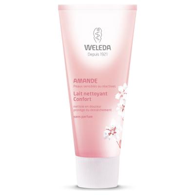 WELEDA  Lait Nettoyant Confort Peaux Sensibles - 75 ml - Tube 75 ml