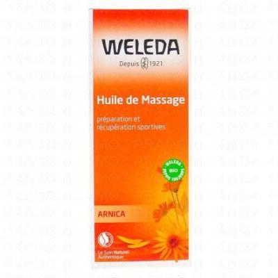 WELEDA Huile De Massage &Agrave; L'arnica 100 Ml .<Br> Pr&eacute;paration Et R&eacute;cup&eacute;ration Musculaires.