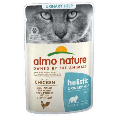 ALMO NATURE HOLISTIC  Urinary Help 70 g - lot % : poulet - 24 x 70 g