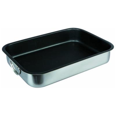 IBILI  - Ustensiles et accessoires de cuisine - plat a r&ocirc;tir inox 35x26x6.5 cm ( 6513-35-4 )