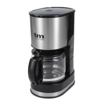 TM ELECTRON  Tmpcf007 Drip Coffee Maker 6 Cups 0.6l 600w Argent&eacute;