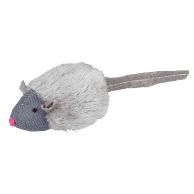 TRIXIE Jouet peluche pour chat souris avec puce 