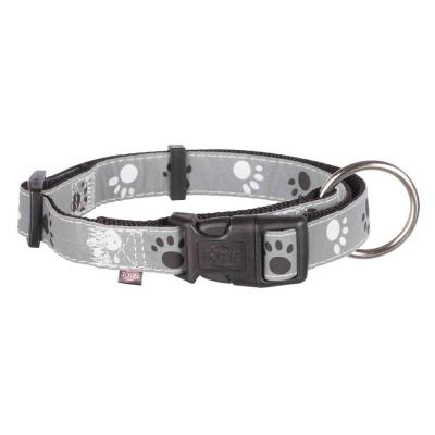 MON ANIMALERIE Dog Copenhagen Trixie Collier Silver Reflect Taille XS/S 1 Unit&eacute;