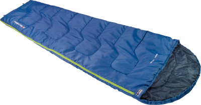 HIGH PEAK  Easy Travel Sleeping Bag Bleu Regular / Left Ziper