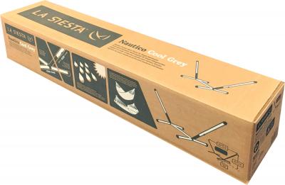 LA SIESTA Support en acier rev&ecirc;tu par poudre pour hamacs simples
