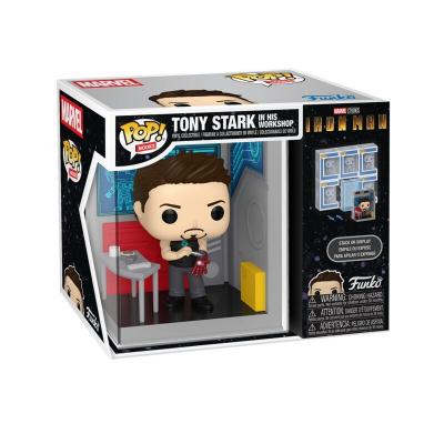 FUNKO  Pop! Figurine Nooks Du Garage De Tony Marvel 9 Cm