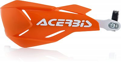 ACERBIS Prot&egrave;ge-mains  X-Factory orange/blanc (paire)