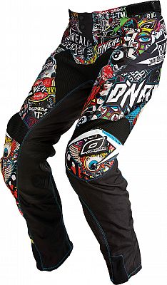 ONEAL Pantalon cross O'Neal Mayhem Lite Crank noir/multicolore- US-34