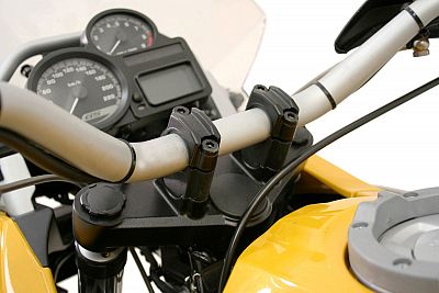 SW MOTECH R&eacute;hausse de guidon SW-MOTECH guidon &Oslash;28 mm noir BMW R 1200 GS 04-07