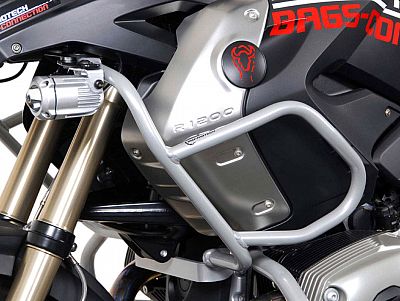 SW MOTECH Barres de protection lat&eacute;rale sup&eacute;rieure SW-MOTECH gris BMW R 1200 G