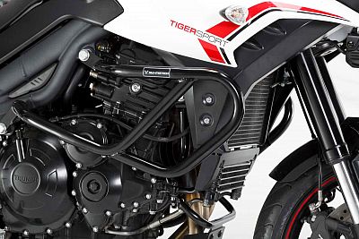 SW MOTECH Barres de protection lat&eacute;rale SW-MOTECH noir Triumph Tiger 1050 Sport