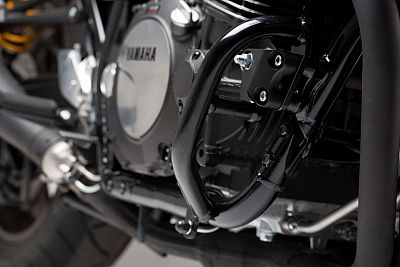 SW MOTECH Barres de protection lat&eacute;rale SW-MOTECH noir Yamaha XJR1200 / XJR1300