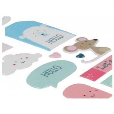 ARTEMIO Autocollants puffies xl - animaux adorables 11004647