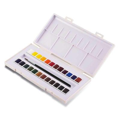SENNELIER Bo&icirc;te aquarelle fine La petite Aquarelle 24 1/2 godets - 