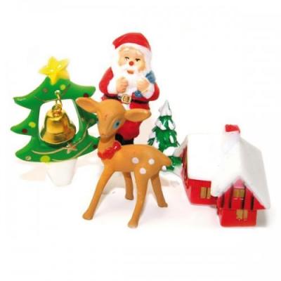 SCRAPCOOKING&REG;  - Sujets de d&eacute;coration pour g&acirc;teaux - No&euml;l