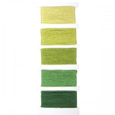 RAYHER Fil coton vert pour bracelet br&eacute;silien 53564428