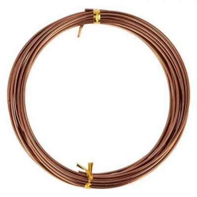 ARTEMIO  Fil aluminium pour loisirs cr&eacute;atifs - Bronze