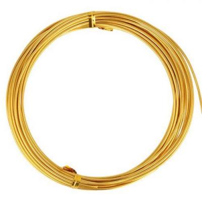 ARTEMIO  Fil aluminium d&eacute;coration - Dor&eacute;