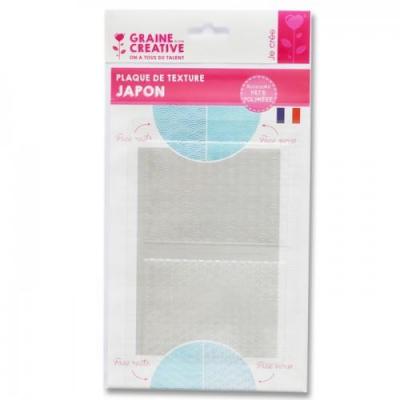 Plaque de texture pour p&acirc;te polym&egrave;re - japon 264973