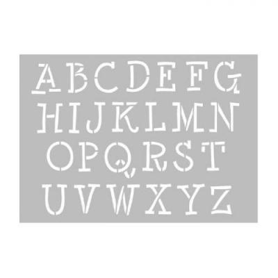 ARTEMIO  Pochoir Lettres Majuscules