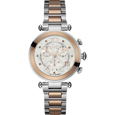 GUESS Montre Chronographe Unisexe Gc Lady Chic Y05002M1