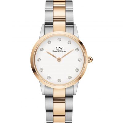 DANIEL WELLINGTON  DW Montre Iconic Link Lumine 28mm Or rose