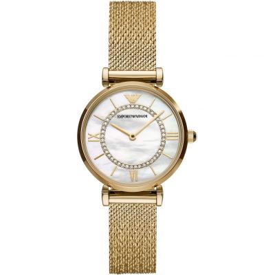 EMPORIO ARMANI Montre Femme  en Acier Jaune